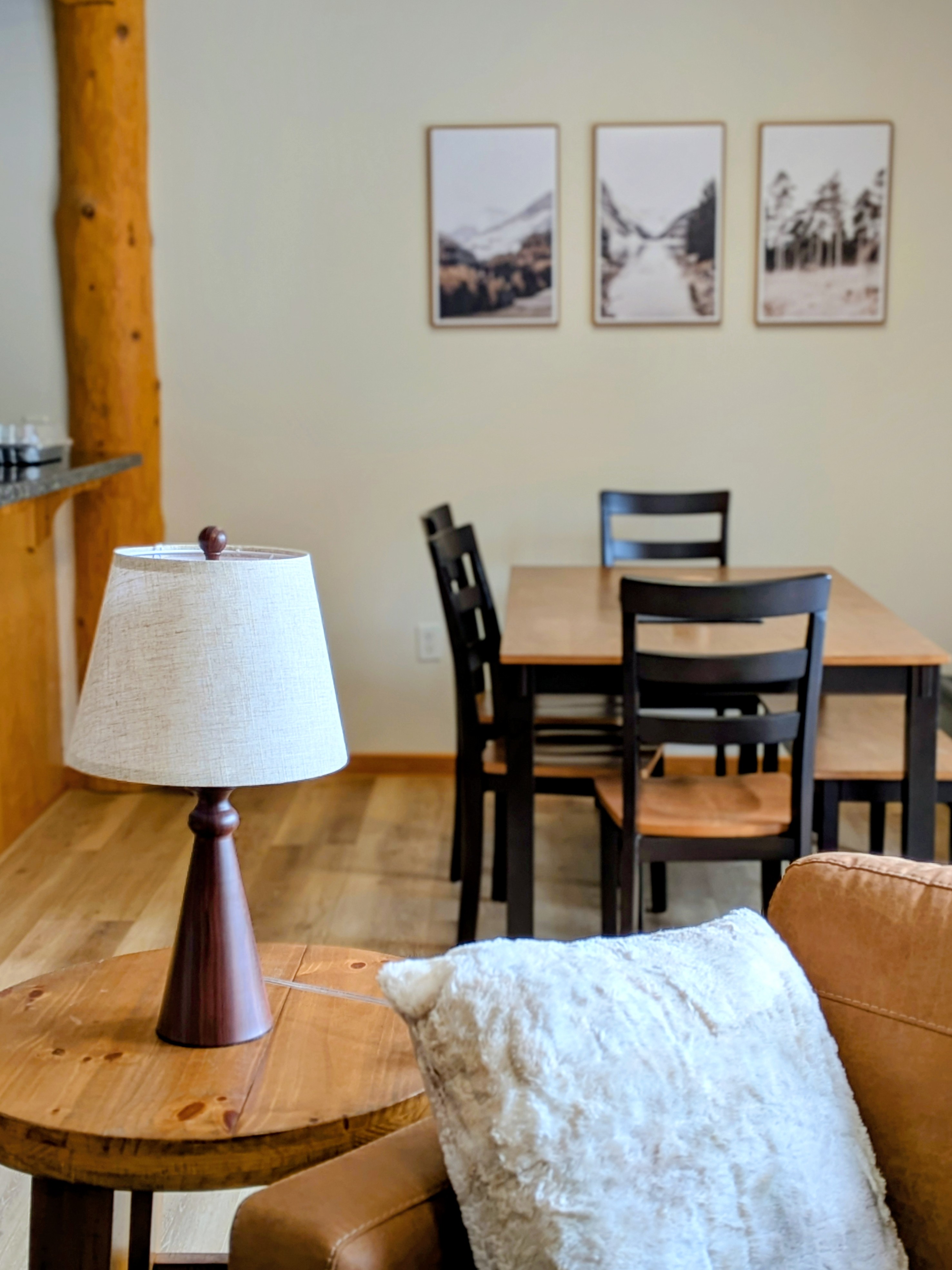 Dining area off the kitchen